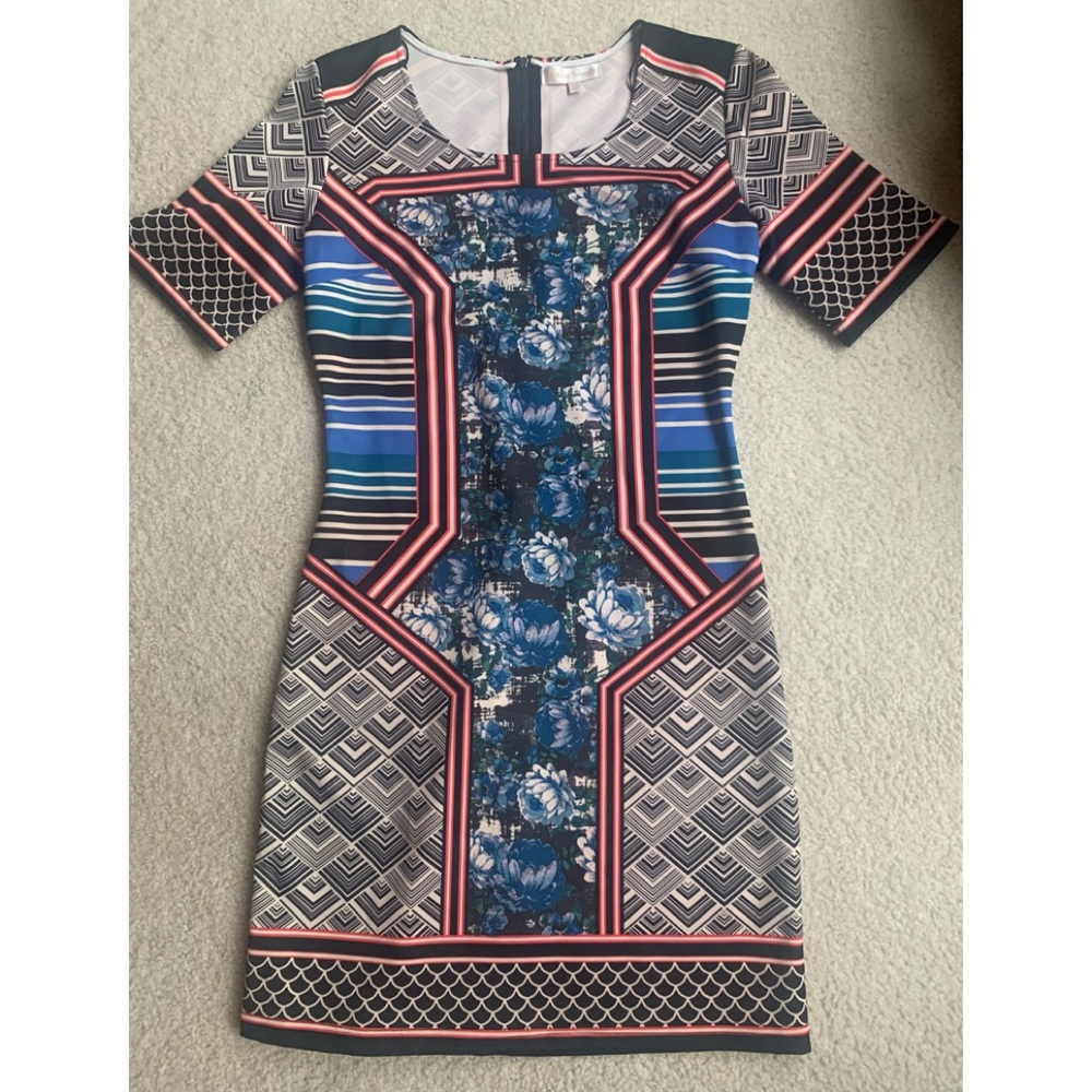 Jealous Tomato multicolored and multi-pattern dress size M